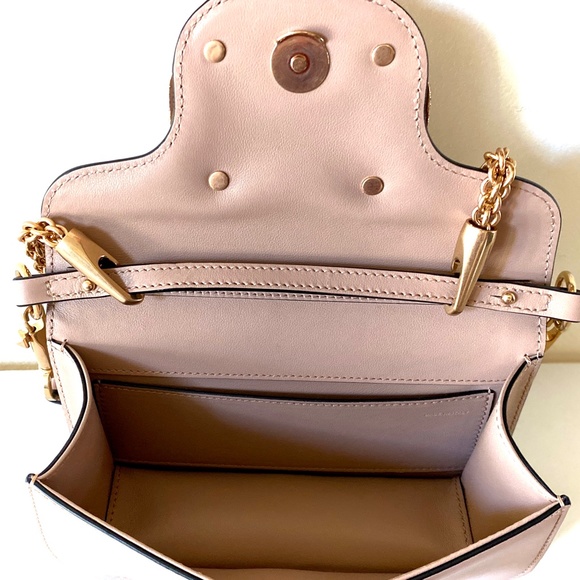 Valentino Loco Small Shoulder bag With Crystal Encrusted Large Logo NWT - Picture 10 of 15